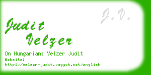 judit velzer business card